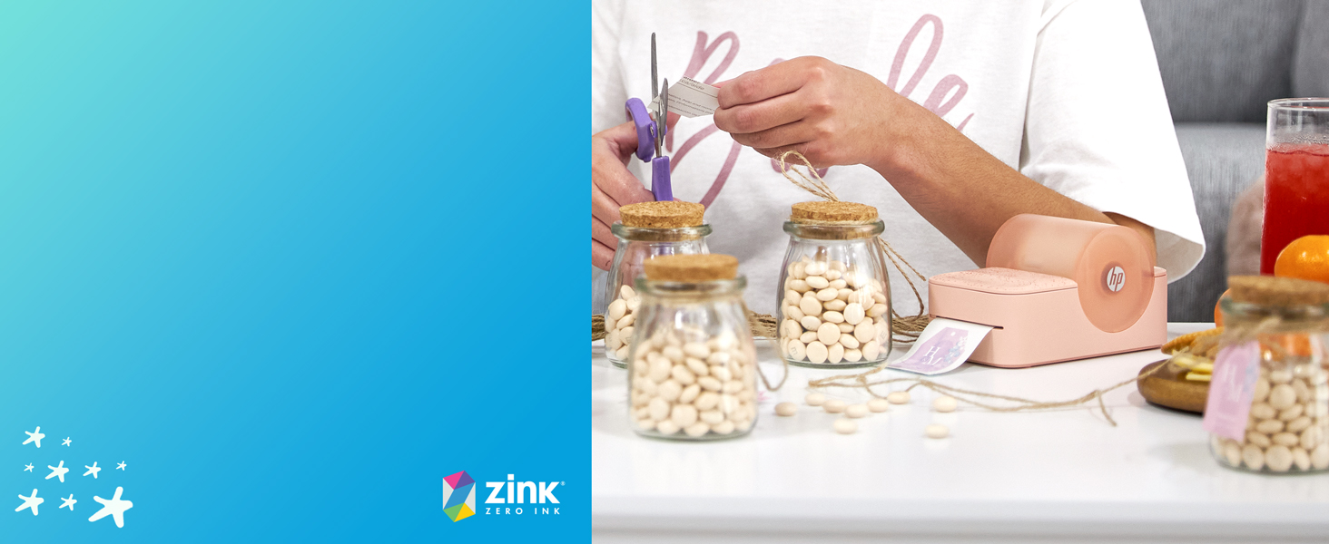 hp zink printer label maker craft sticker