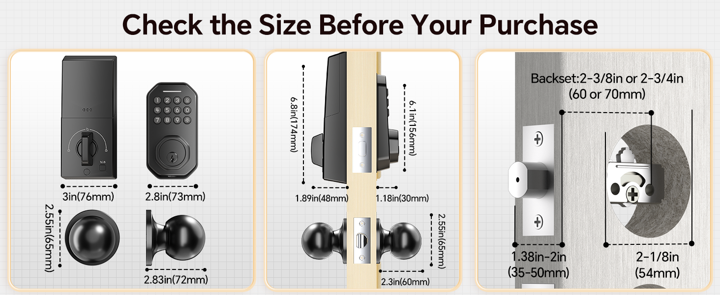 keyless entry door lock