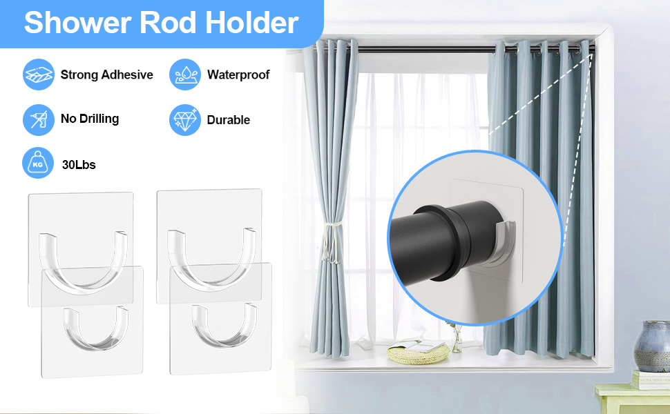 Shower Rod Holder