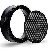 KNODOS Magnetic 54mm Dosing Funnel & Espresso Puck Screen Set Compatible with Breville Espresso M...