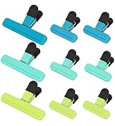 TACGEA Chip Clips, 9 Pack Food Clips, Bag Clips for Food Storage with Air Tight Seal Grip (3 Larg...