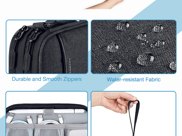 Travel Cable Organizer Case