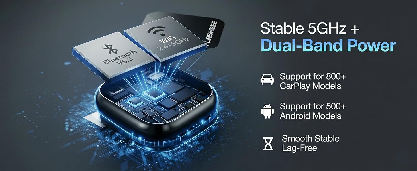 Flashbee Carplay And Android Auto Adapter