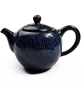 Porcelain Teapot 9oz Chinese Traditional Craft Colour glaze tea pot for gongfu tea set