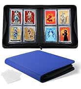 Top Loader Binder, WITHYU 4 Pocket Trading Card Binder for 3