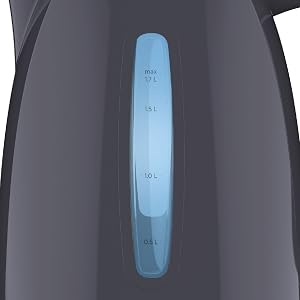 1.7 L capacity