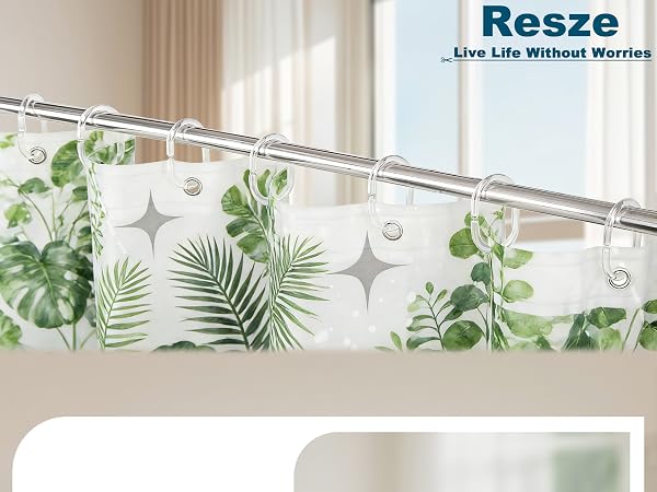 shower curtain hooks