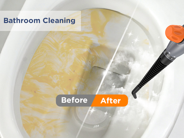 labigo steam cleaner pressurized handheld steamer cleaning tile grout window upholstery kitchen car