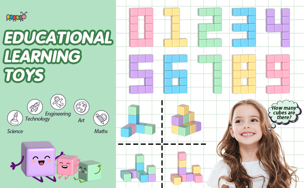 girls toys-magnetic blocks