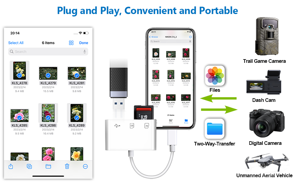 sd card reader iphone
