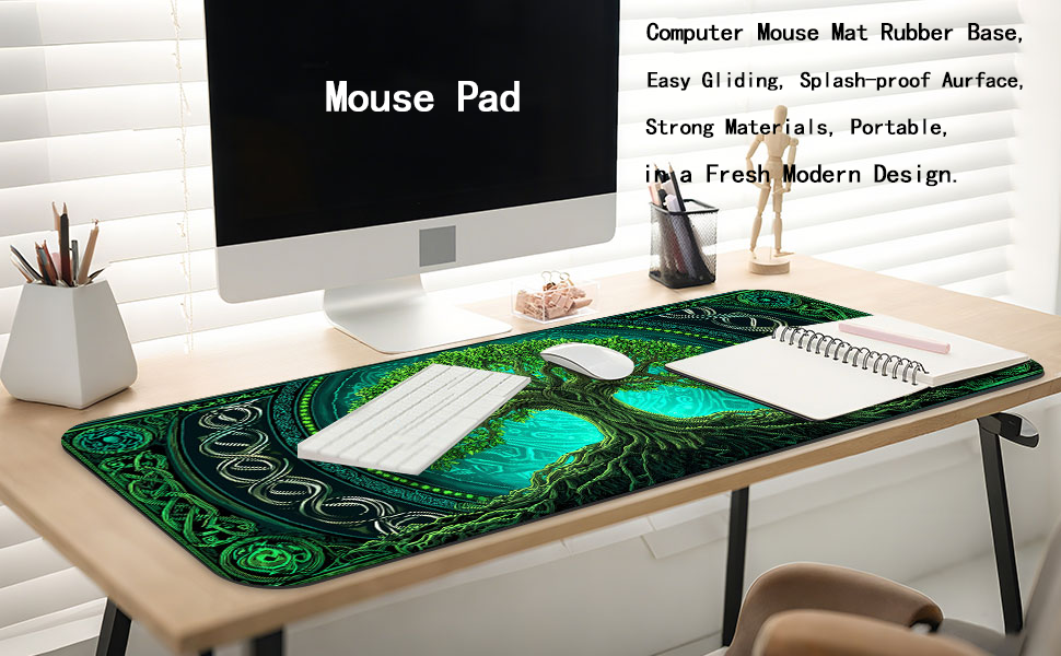 large mouse pad