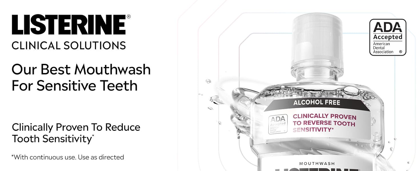 Our best mouthwash for sensitive teeth