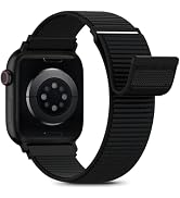 Nylon Loop Sport Band Compatible with Apple Watch Bands for Women Men 40mm 44mm 45mm 46mm 49mm 38...