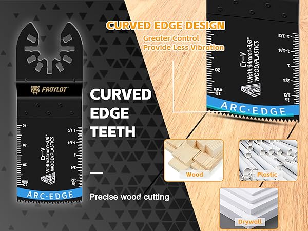 Precise Cuts on Wood, Plastic & Drywall for Carpentry & Renovation Projects