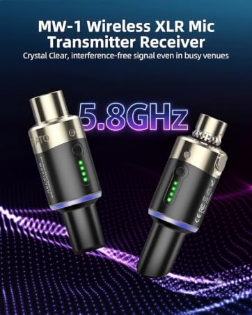 mw-1 wireless xlr mic system