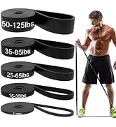 Resistance Bands, Pull Up Assist Bands - Workout Bands, Eexercise Bands, Long Resistance Bands Se...