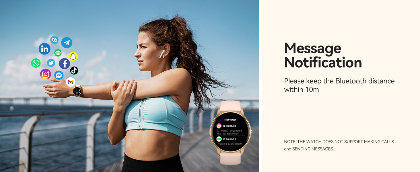 AGPTEK Smart Watch