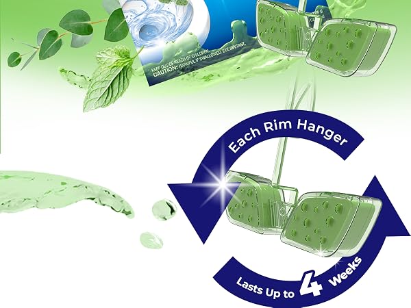 Toilet Bowl Cleaner Butterfly Rim Hanger