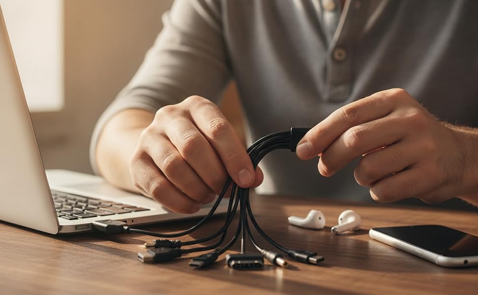 GOUDOGEDC 10 in 1 USB