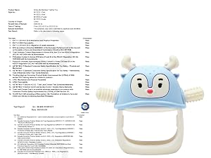 tested as a safe baby chew toy