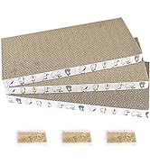 PatiencET Cat Scratcher Cardboard 3 PCS Cat Scratch Pad Reversible Scratcher Texture Design Durab...