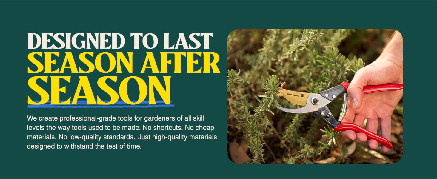 Garden tools, snips, scissors, pruners, and shears for men, women to use in their garden