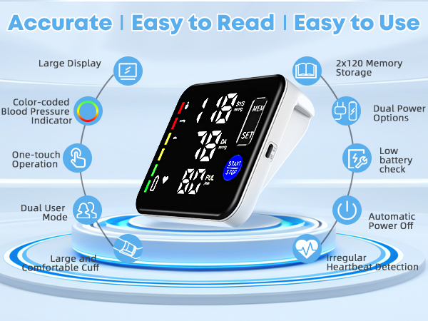 high blood pressure monitor arm blood pressure monitor