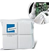 AAWipes (ESD) Wipes (4"x4" ,400pcs, Polyester Wiper Cloths) ESD-Safer Cleanroom Wipers, Lint Free...