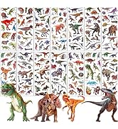 UPINS Dianosaur Stickers for Kids, 14 Different Sheets 200+ Counts 3D Puffy Stickers Craft Scrapb...