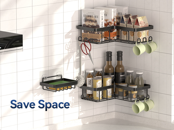 shower corner shelf