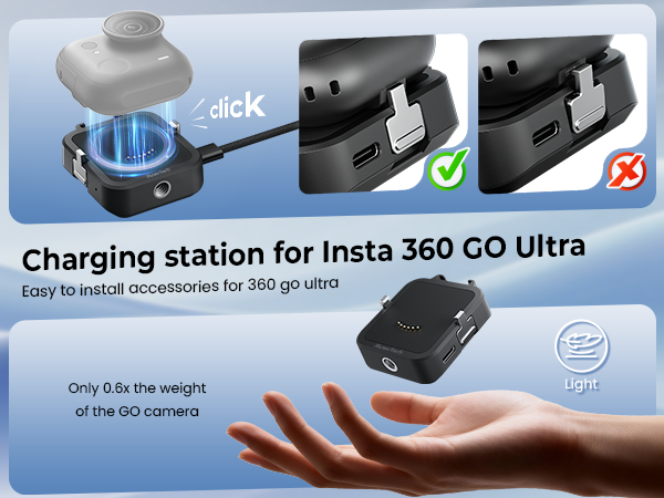 for insta 360 go ultra mount