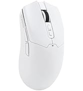 EPOMAKER Click Gaming Mouse Wireless 2.4Ghz/Bluetooth/Type-C, 800 to 42,000 DPI Adjustable, 8K Po...