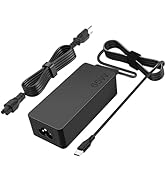 65W USB C Laptop Charger for Lenovo Thinkpad T480 T580, Yoga, Chromebook Computer Power Cord Repl...