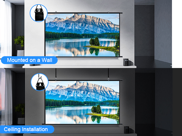 projection screens