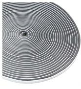 49 Feet Clear Weather Stripping Door Seal, Draft Seal Tape for Doors, Silicone Draft Seal Insulat...