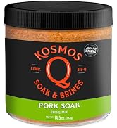 Kosmos Q Pork Brine Soak - Highly Rated Ham Brine Mix for Pork Chops, Roast or Shoulder - Juicy, ...