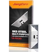 50 Count Replacement SK5 Carbon Steel Scraper Blades