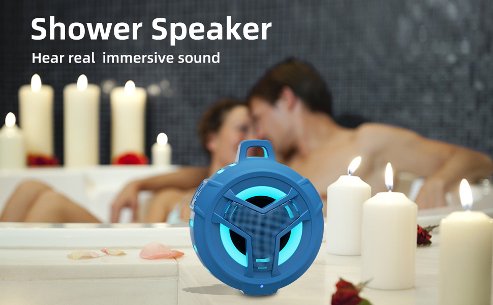 EBODA CORAL BLUE SHOWER SPEAKER