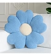 Sioloc Flower Throw Pillow, Flower Shaped Pillow, Flower Floor Cushion, Seat Cushion, Cute Flower...
