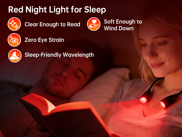 red light book light