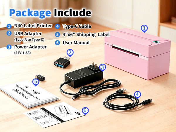 thermal shipping label printer