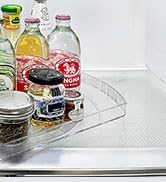 Incostar 360° Rotating Lazy Susan Turntable Organizer - Multifunctional 15.1" x 11.4" Rectangular...