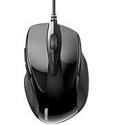 TECKNET USB Wired Mouse, 6-Button Corded Mouse with 2 Adjustable DPI, Optical Computer Mouse with...
