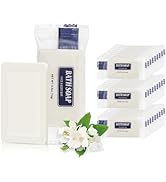 SLequipo 200 Pack Bulk Bar Soap, 14g Mini Soap Bars Bulk Individually Wrapped, 0.5 oz Travel Soap...