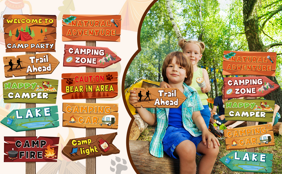 Camping Party Decorations
