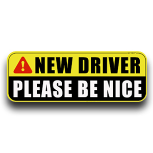student driver magnet