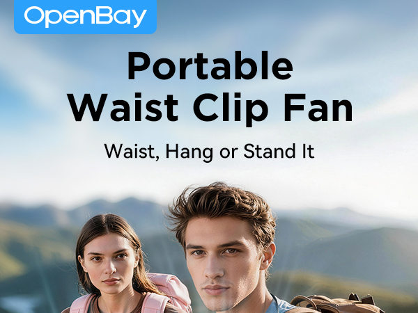 portable waist fan
