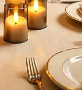 Rechargeable Flameless Candles with Timer Remote