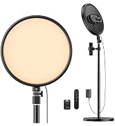 Large Ring Light Kit, Weilisi 6500K Professional Full-Screen Big Ring Light with Stand and Phone ...
