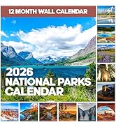 2026 National Parks Wall Calendar (2026 Calendar)